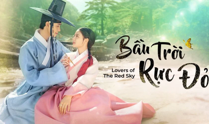 Bầu trời rực đỏ