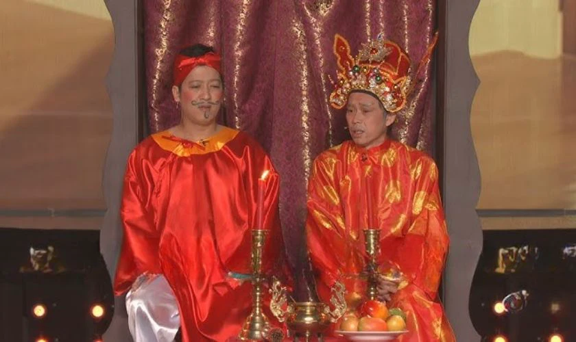 Thần Ti&ecirc;n Cũng Nổi Đi&ecirc;n - Phim h&agrave;i Ho&agrave;i Linh v&agrave; Trường Giang