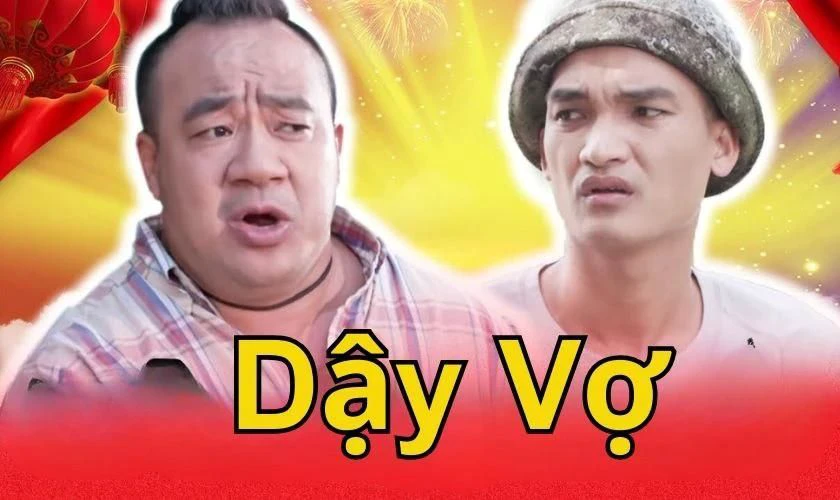 Dậy vợ là bộ phim hài Tết mang đậm chất làng quê Việt Nam