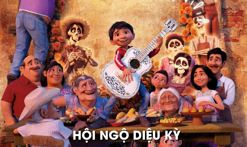 Phim hoạt h&igrave;nh &yacute; nghĩa - Coco - Hội Ngộ Diệu Kỳ