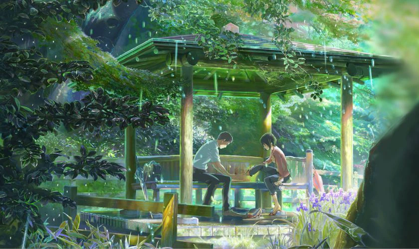 Vườn Ng&ocirc;n Từ l&agrave; phim hoạt h&igrave;nh Anime đ&aacute;ng xem