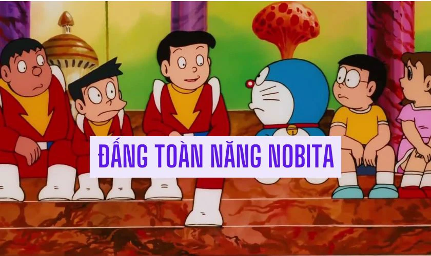 Phim hoạt h&igrave;nh Doraemon n&ecirc;n coi - Đấng To&agrave;n Năng Nobita