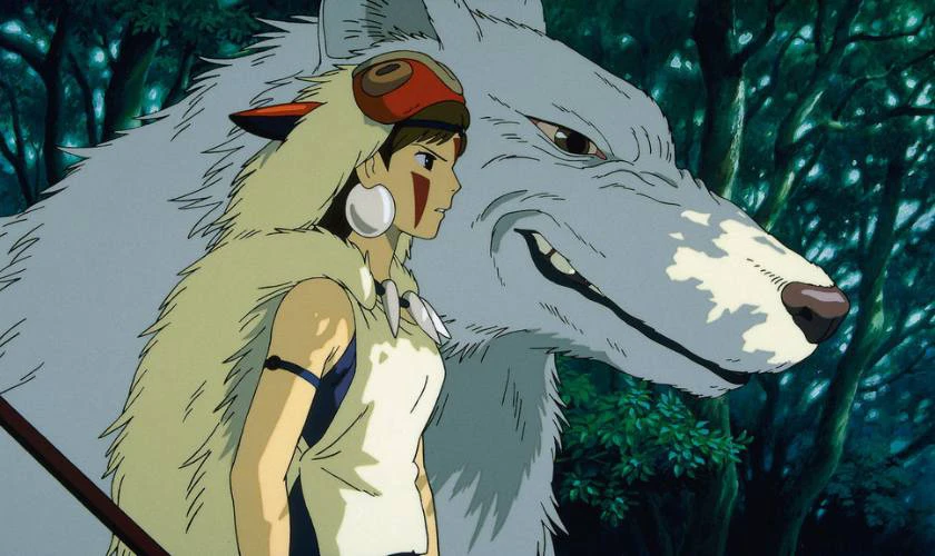 Phim hoạt hình Ghibli Công chúa sói