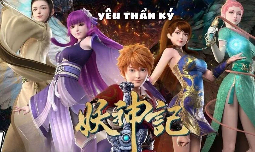 Phim hoạt h&igrave;nh Y&ecirc;u Thần K&yacute; - Tales Of Demons And Gods