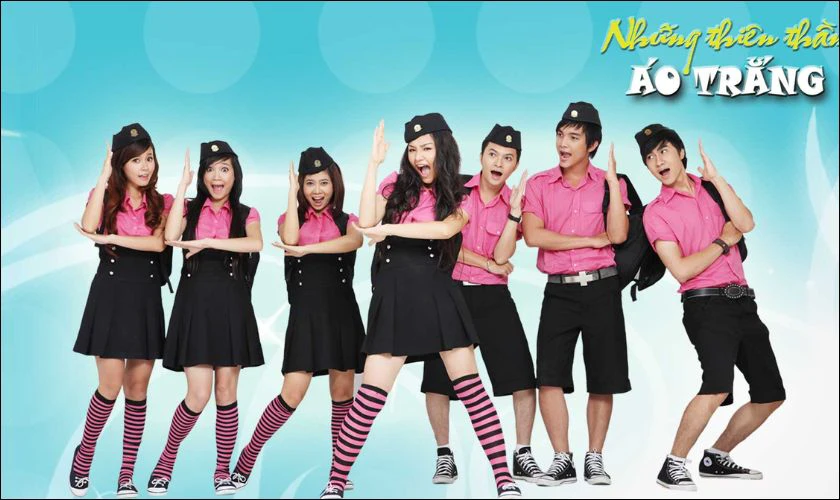 Những Thi&ecirc;n Thần &Aacute;o Trắng - Bộ phim học đường đời đầu của nhiều mọt phim Việt