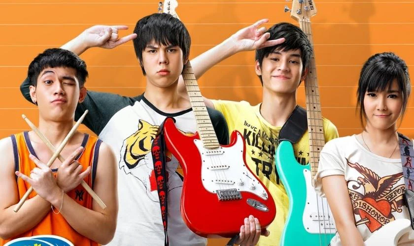 Rock Học Sinh l&agrave; phim học đường Th&aacute;i Lan hay nhất