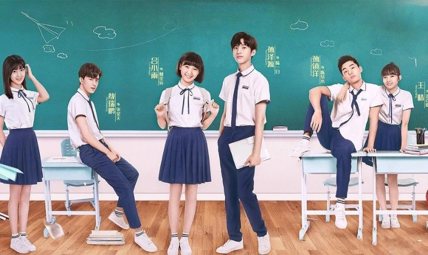 Thời Gian V&agrave; Em Đều Ngọt Ng&agrave;o - Phim t&igrave;nh cảm học đường si&ecirc;u dễ thương