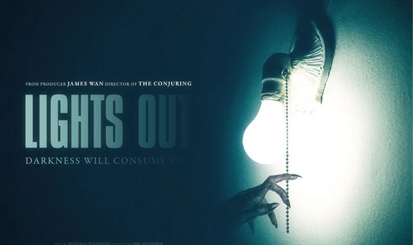 Lights Out khai th&aacute;c triệt để nỗi sợ b&oacute;ng tối của con người
