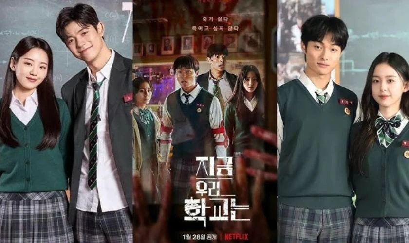 Phim zombie trường học n&agrave;o kh&ocirc;ng thể kh&ocirc;ng xem