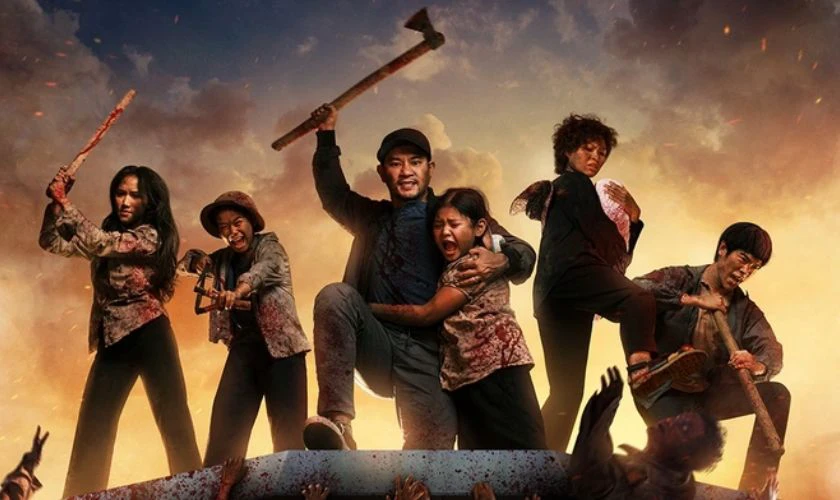 Bến Ph&agrave; X&aacute;c Sống phim zombie Việt Nam hấp dẫn