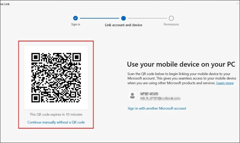 Qu&eacute;t m&atilde; QR tr&ecirc;n m&agrave;n h&igrave;nh