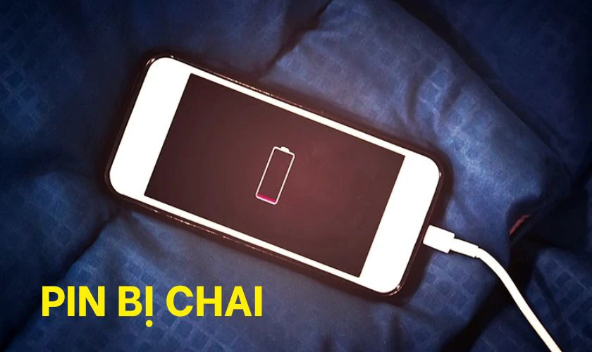 Pin bị chai là nguyên nhân dẫn đến pin ảo
