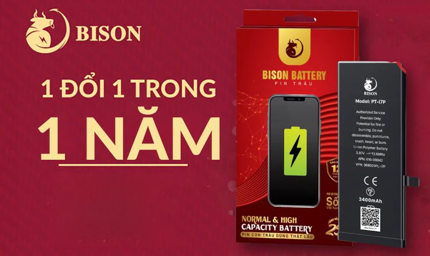 Bảo h&agrave;nh pin Bison c&oacute; tốt kh&ocirc;ng?