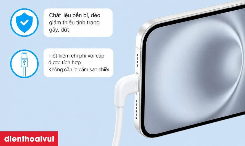 Pin dự phòng Anker 20000mAh 22.5W tích hợp cáp USB-C A110E