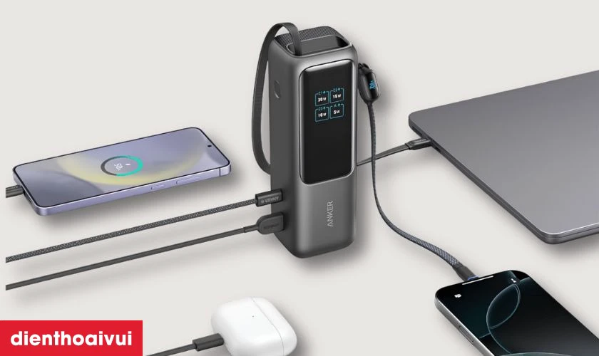 C&ocirc;ng suất 165W của Anker A1695 đ&aacute;p ứng nhu cầu sạc thế n&agrave;o?