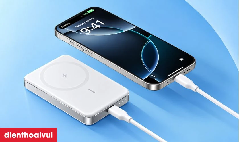 Dung lượng 10000mAh đ&aacute;p ứng nhu cầu sạc di động thế n&agrave;o