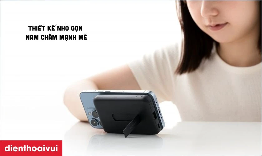 Thiết kế nhỏ gọn v&agrave; nam ch&acirc;m mạnh mẽ