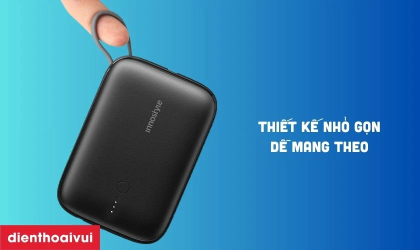 Thiết kế nhỏ gọn, dễ mang theo