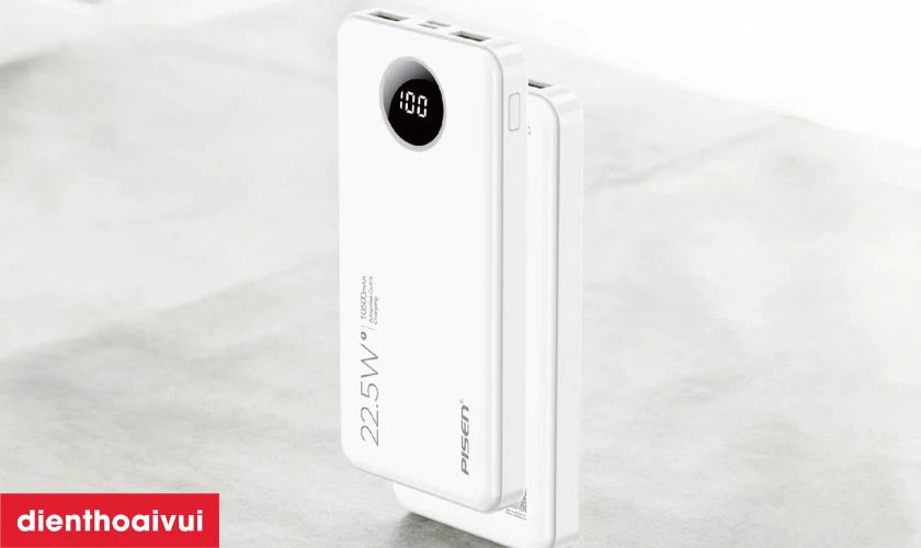 Pisen Pro Power Cube c&ograve;n g&acirc;y ấn tượng bởi thiết kế nhỏ gọn
