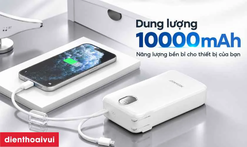 Dung lượng 10000mAh của StarGO Gem 3 đ&aacute;p ứng nhu cầu n&agrave;o?