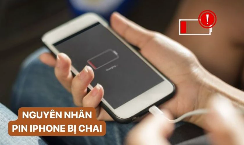Nguy&ecirc;n nh&acirc;n khiến pin iPhone bị chai