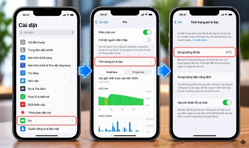 Cách kiểm tra tình trạng pin iPhone cũ trước khi mua