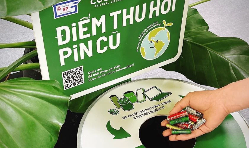 Hủy pin một c&aacute;ch an to&agrave;n