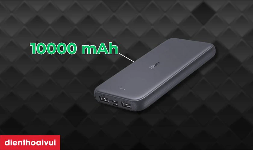 Pin sạc dự ph&ograve;ng Aukey Basix Slim 10000mAh PB N99