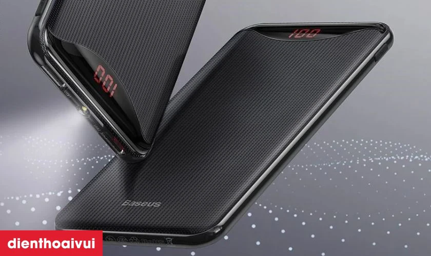 Đặc điểm của sản phẩm pin sạc dự ph&ograve;ng Baseus Gentleman si&ecirc;u mỏng 10000mAh