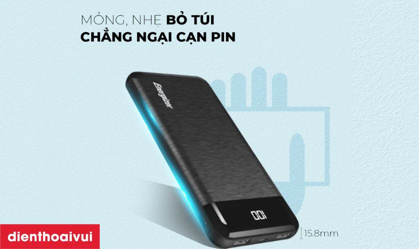 Thiết kế nhỏ gọn, dễ mang theo