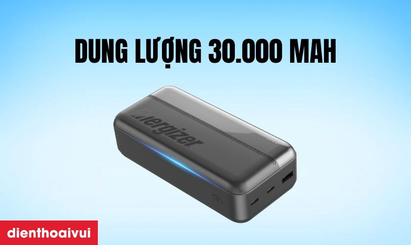 Đặc điểm của pin sạc dự ph&ograve;ng Energizer 30.000mAh 3.7V Li-Polymer