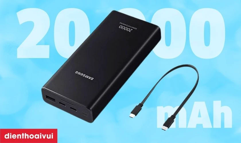 Đặc điểm của Pin sạc dự ph&ograve;ng Samsung EB-P5300X 20.000 mah sạc nhanh 25W Ch&iacute;nh H&atilde;ng