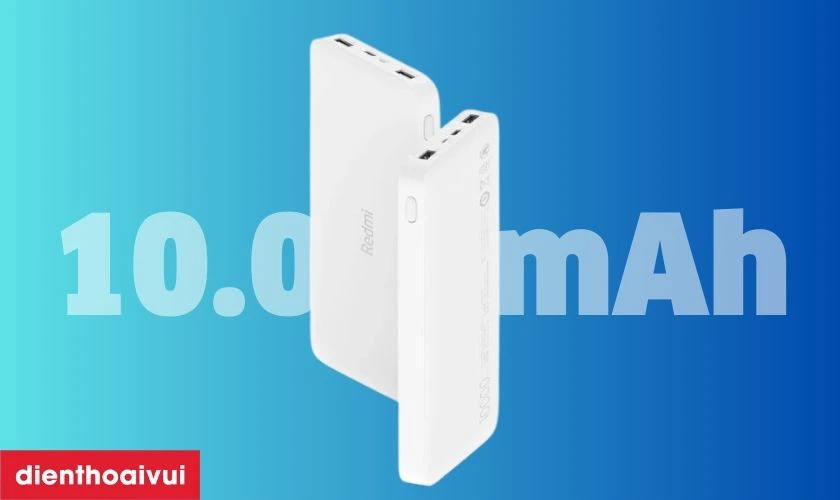 Đặc điểm của sản phẩm Pin sạc dự ph&ograve;ng Xiaomi Redmi 10.000mAh VXN4305GL