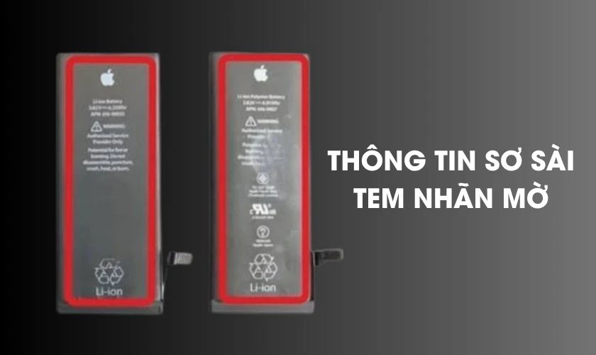 Cách nhận biết pin lô