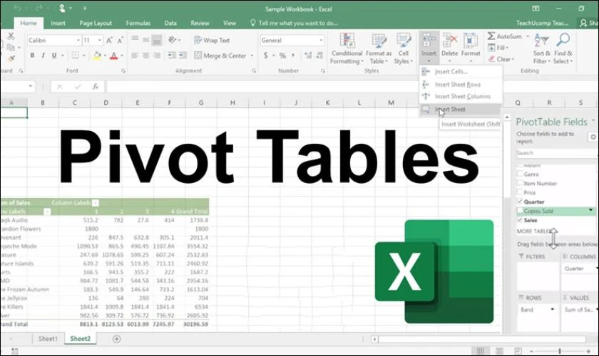 Pivot Table trong Excel l&agrave; g&igrave;?