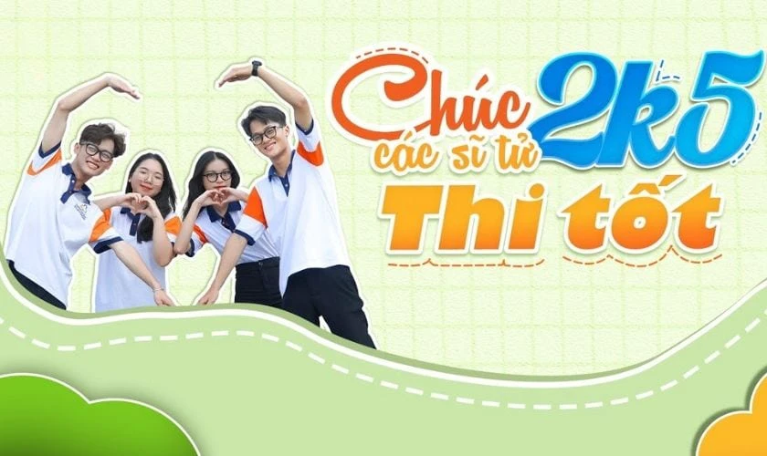 Ảnh lời chúc ý nghĩa cho sĩ tử