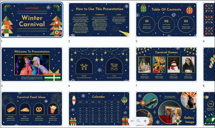 Mẫu PowerPoint Giáng sinh miễn phí tải