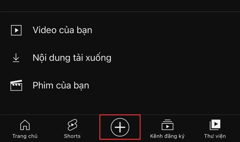 C&aacute;ch tạo k&ecirc;nh YouTube Shorts tr&ecirc;n điện thoại
