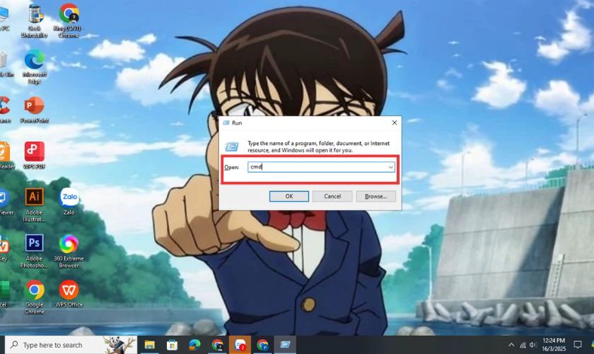 Sử dụng Command Prompt để khởi động lại Print Spooler
