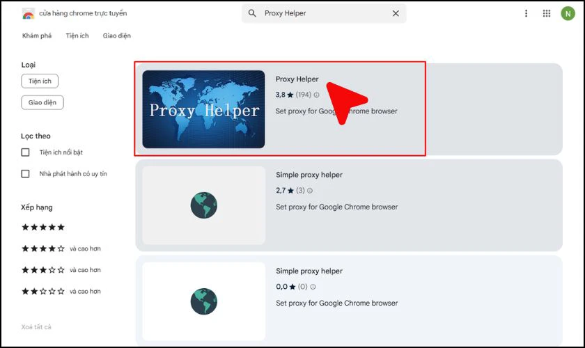 C&aacute;ch c&agrave;i đặt Proxy Helper đơn giản nhất