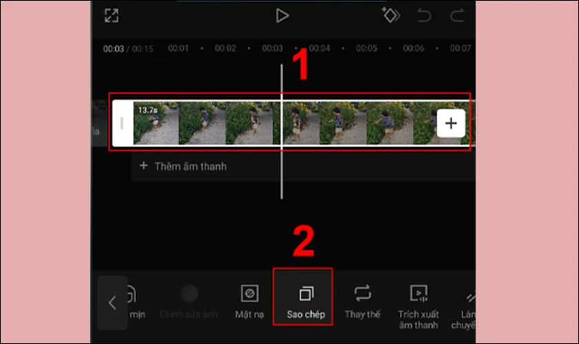 C&aacute;ch l&agrave;m mờ vật thể, che mặt trong video tr&ecirc;n CapCut