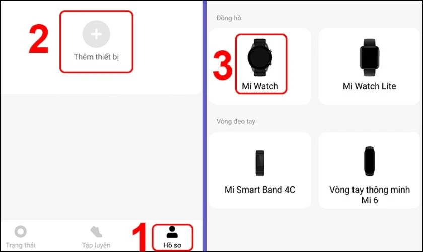 Kết nối th&agrave;nh c&ocirc;ng Xiaomi Mi Watch với điện thoại