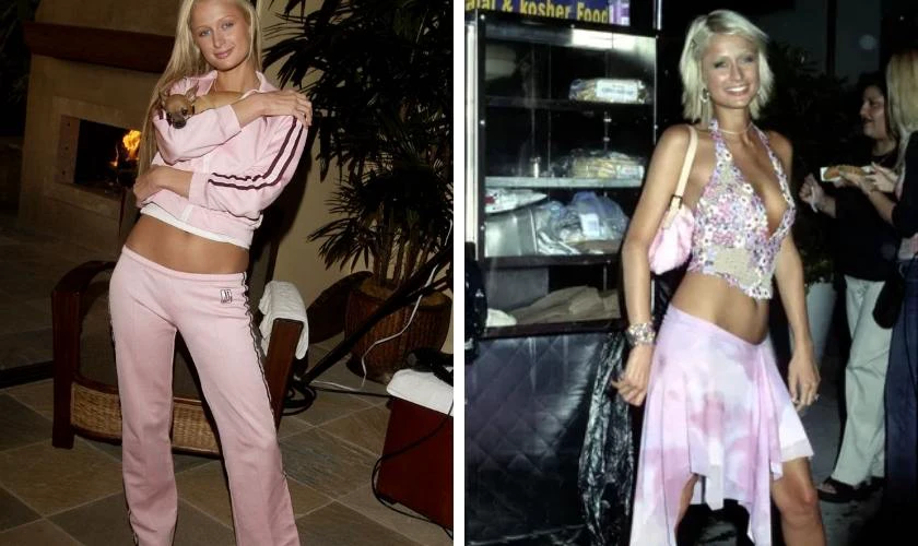 Paris Hilton l&agrave; ng&ocirc;i sao c&oacute; phong c&aacute;ch Y2K đặc trưng