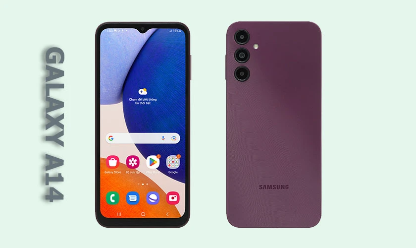 Samsung Galaxy A14 5G - Điện thoại màn hình lớn cho học sinh cấp 2