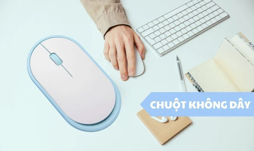 Chuột kh&ocirc;ng d&acirc;y - Qu&agrave; tặng c&ocirc;ng nghệ cho d&acirc;n văn ph&ograve;ng