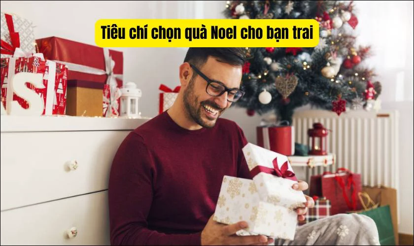 Tiêu chí chọn quà Noel cho bạn trai