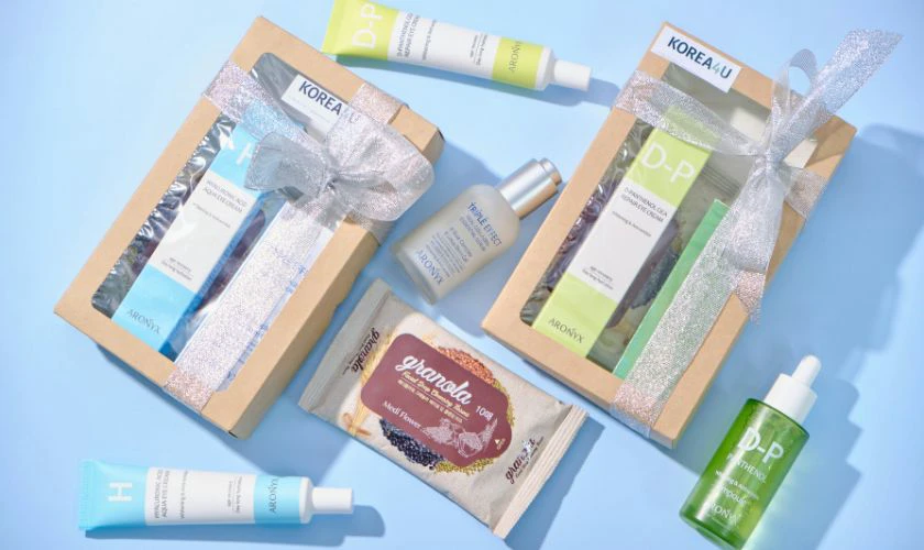 Set skincare mini