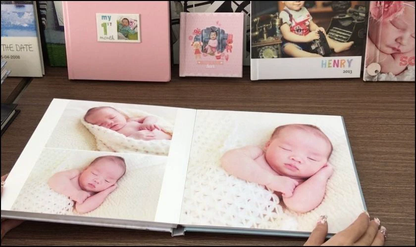 Bộ ảnh kỷ niệm cho b&eacute; - qu&agrave; 1/6 kỉ niệm
