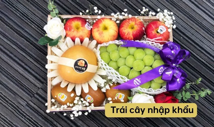 Bộ quà tặng trái cây nhập khẩu là lựa chọn tinh tế và giàu ý nghĩa