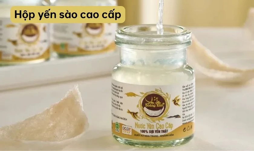 Hộp yến sào cao cấp là món quà quý giá, bổ dưỡng và giàu giá trị biểu tượng